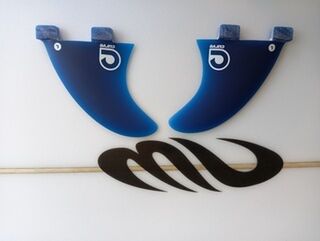 Curve fibreglass GL side bites coloured