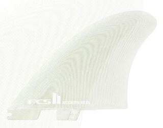 FCS ​Modern Keel PG Twin Fin -clear
