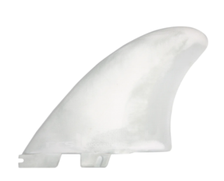 FCS II MODERN KEEL TWIN FIN PC WHITE Air core
