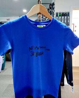 New Wave Hand Script Kid's T's
