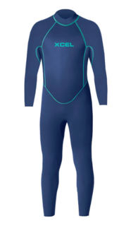XCEL TODDLERS 3MM FULLSUIT - FAINT BLUE