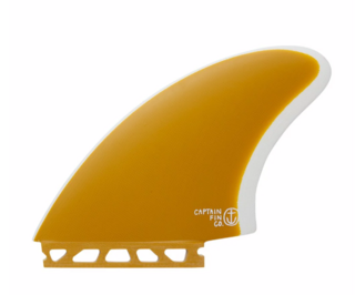 Captain Fin CF Keel single Tab - Yellow