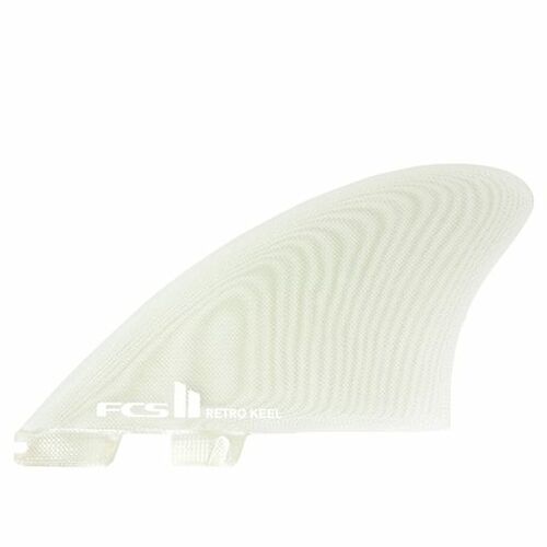 FCS ​Retro Keel PG Twin Fin - clear