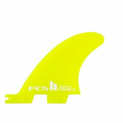 FCS II CARVER NEO GLASS QUAD REAR FINS