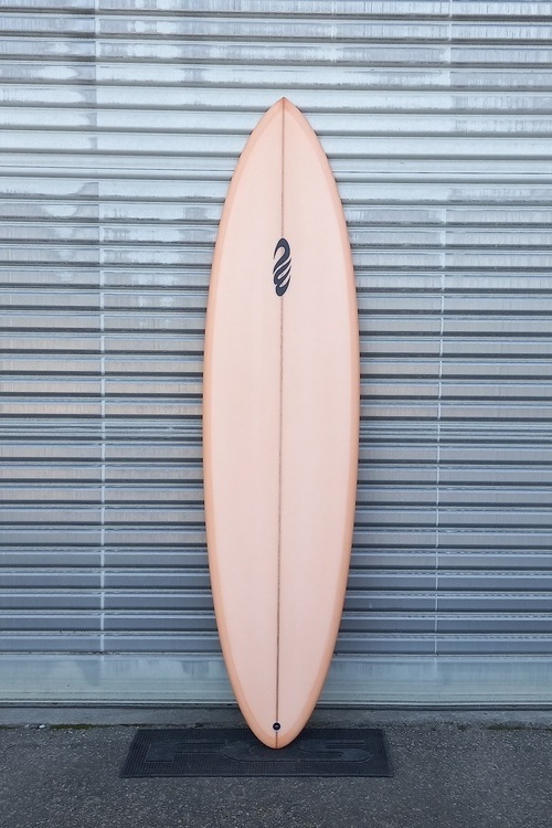 Mid length Channel Twin fin