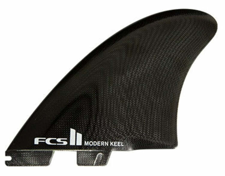 FCS ​Modern Keel PG Twin Fin- Black