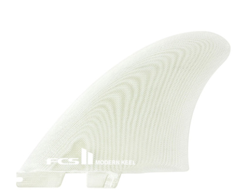 FCS ​Modern Keel PG Twin Fin -clear