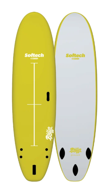 Softech Roller Softtop Surfboards - Yellow