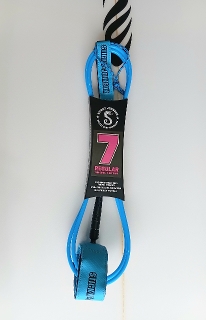 Sticky Johnson Leash 7' Blue