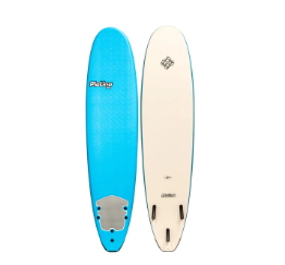 8'0 Azure Blue White