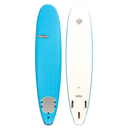 8'0 Azure Blue White