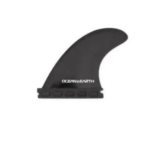 O & E Polycarbonate Thruster Fin - Single Tab