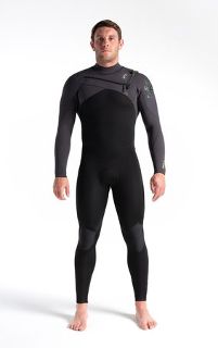C-SKINS MENS REWIRED 4:3 CHEST ZIP