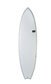 NSP Elements HDT Fish - White 6'4