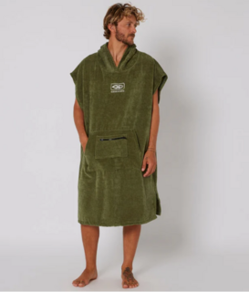 O&E CORP MENS HOODED PONCHO - MILITARY