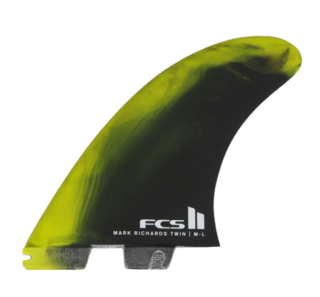 FCS II MR TWIN + STABILISER FIN  - Cyber Lime