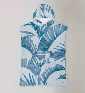 O & E YOUTH PONCHO ICEBERG