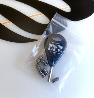 FCS FIN KEY & GRUB SCREW SET