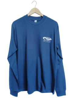 New Wave Long sleeved T - Navy