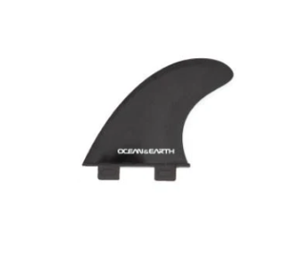 O & E Polycarbonate Thruster Fin - Dual Tab