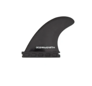 O & E Polycarbonate Thruster Fin - Single Tab