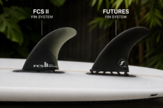 Futures vs FCS Surfboard Fins